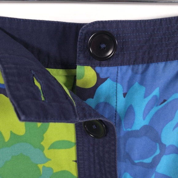 Boden Floral Button Front Skirt A-Line WG317 100% Cotton‎ Size 8L - Picture 9 of 11